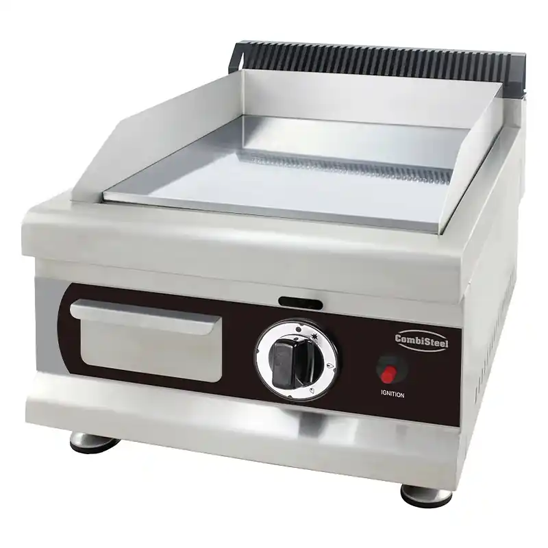 Gasbakplaat Chroom 400 Nieuw