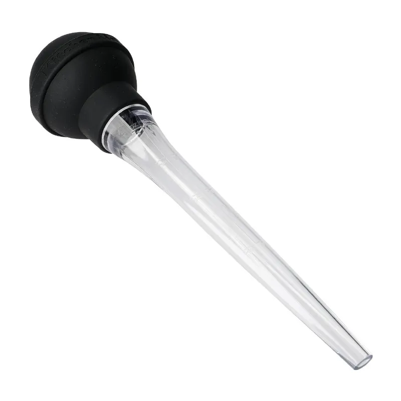 Aanbieding Kitchenaid Silicone Bedruipgieter Zwart 3''