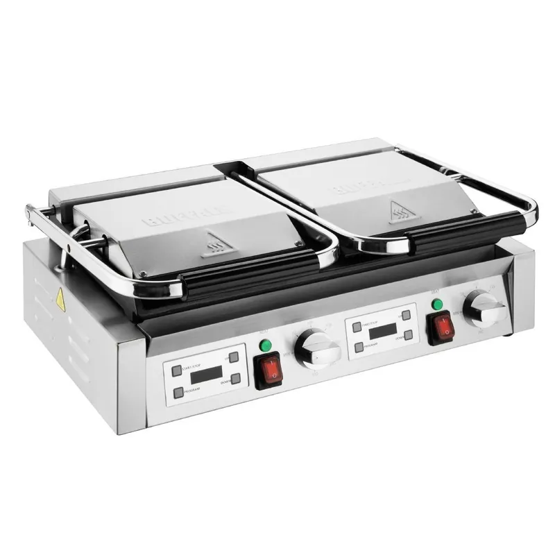Weekendaanbieding Buffalo Extra Grote Contactgrill Dubbele Vlakke Plaat
