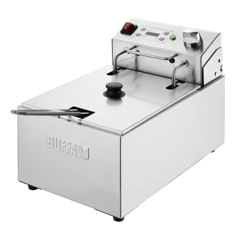 Betrouwbaar Buffalo Enkel Elektrische Friteuse met Timer 5Ltr