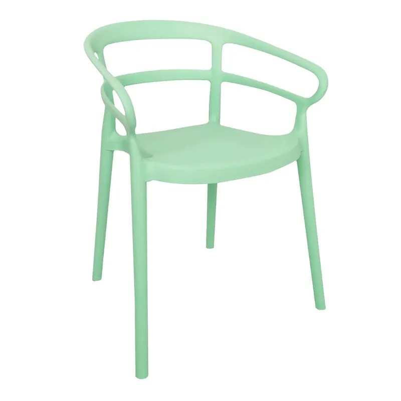 Bolero Mateo Caféstoelen Mintgroen (Pak Van 2) Op = Op