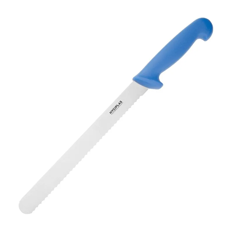 Hygiplas Slicer Gekarteld Blauw 24.8cm Direct Beschikbaar