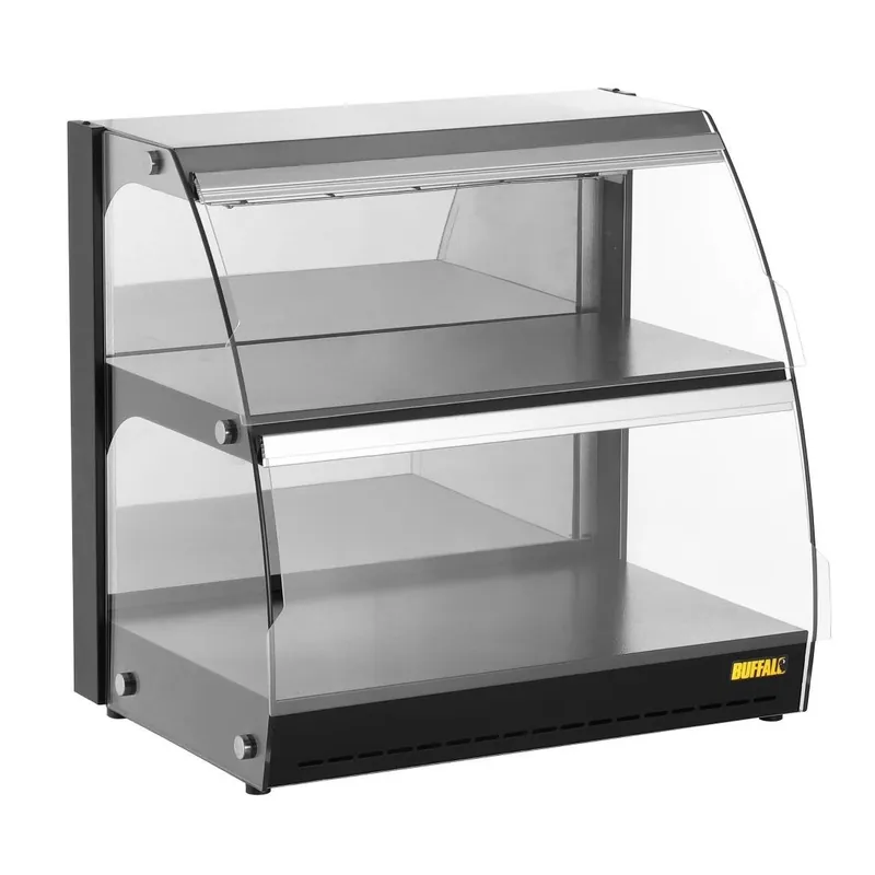 Tijdelijk Beschikbaar Buffalo Zelfbediening Verwarmde Display Unit Met Scharnierende Deuren