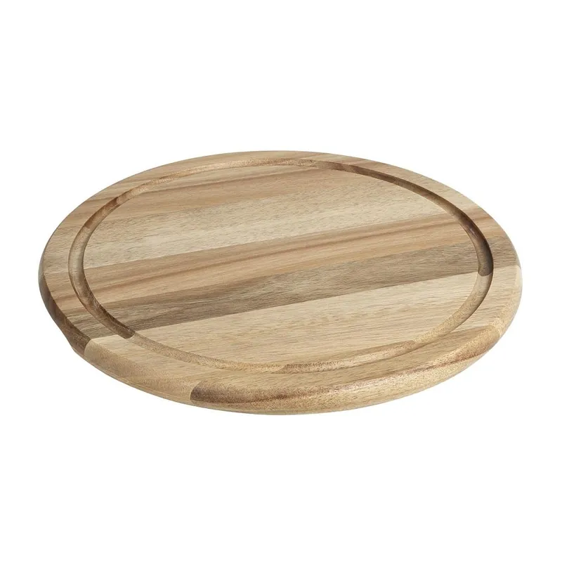 Laatste Versie Olympia Rond Acacia Houten Bord Voor 280mm Koepel