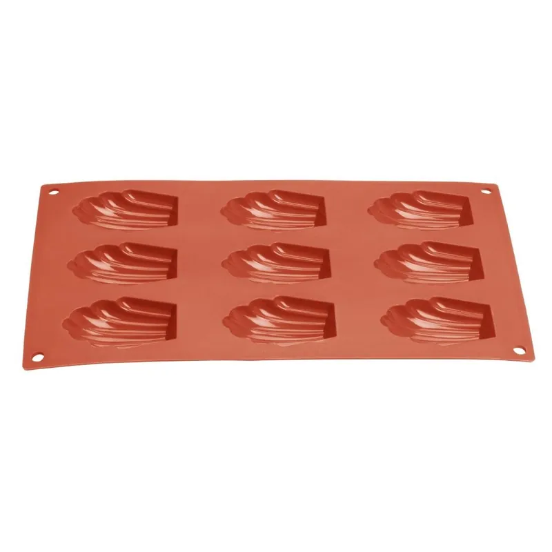 Populair Vogue Silicone Madeleinenvorm 9 Cup