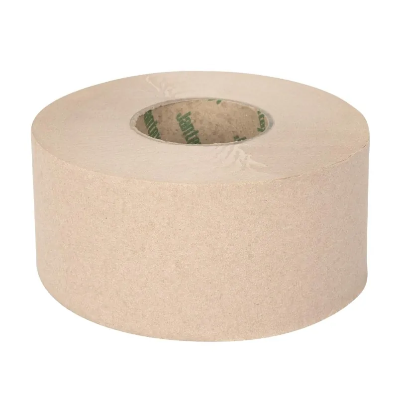 Exclusieve Aanbieding Jantex Groen 100% Gerecycled Mini Jumbo Rol Navulling 2-laags - 150m (Pak 12)
