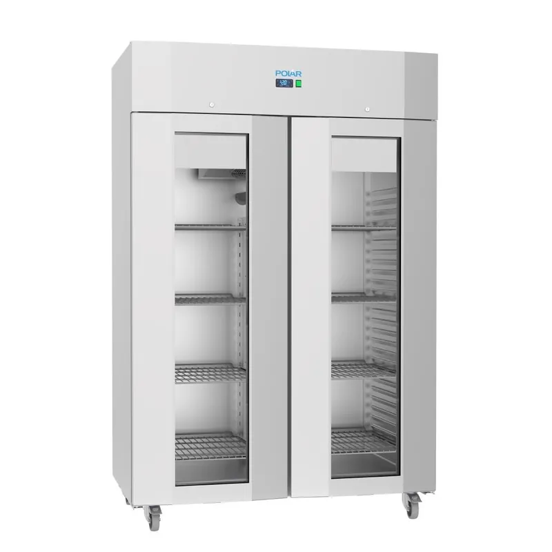 Polar U-Series Energiezuinig Reeks Dubbeldeurs Staand Vriesvak Dagaanbieding