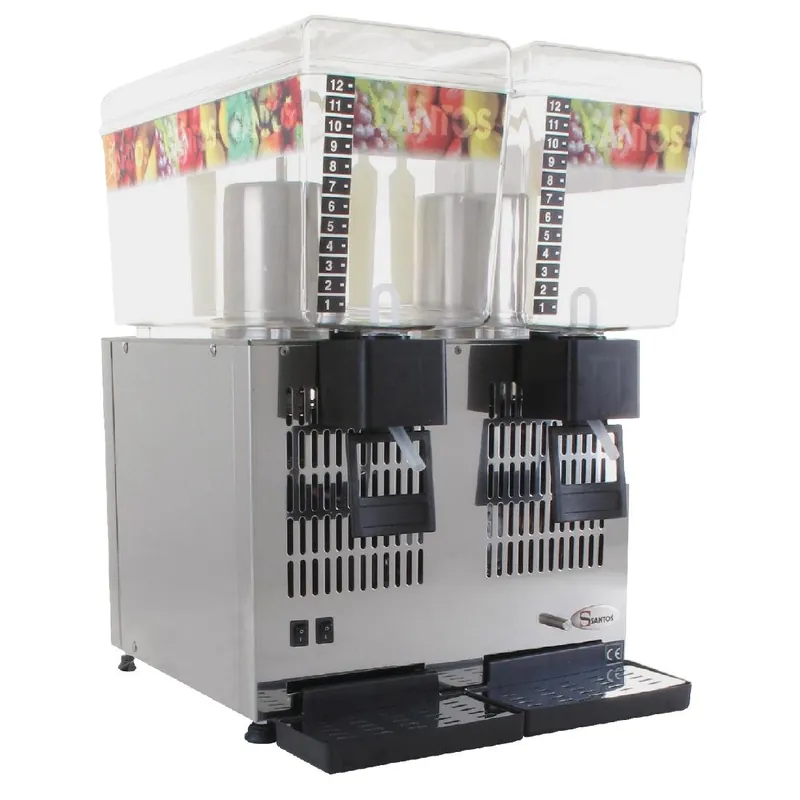 Fabrieksprijs Santos dubbele drankdispenser 2x12L