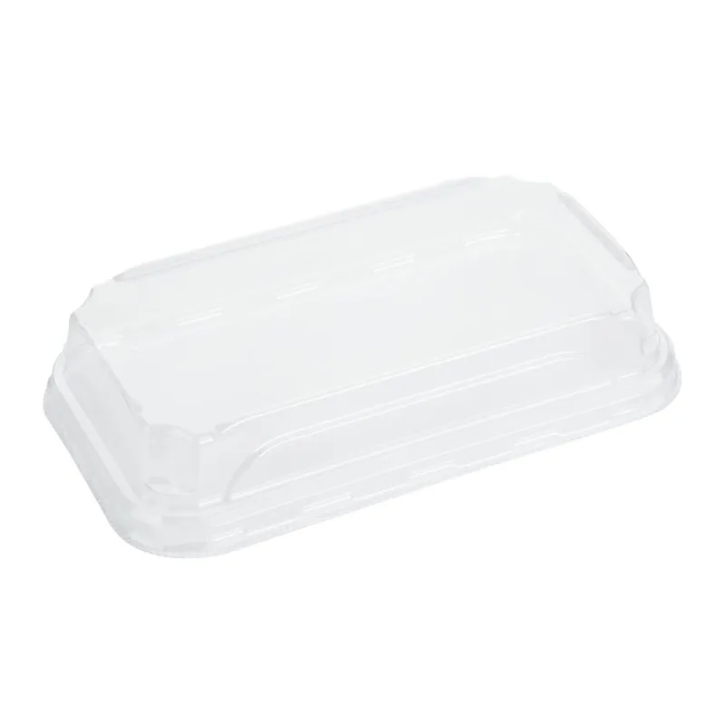 Hete Deal Fiesta Recycleerbare Pet Deksel Voor Nr. 1 Sushi Schalen (Pakket Van 300)