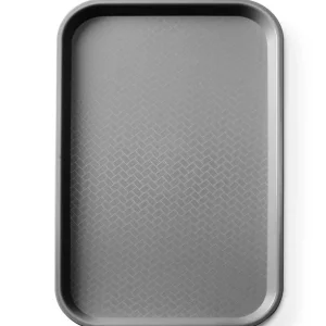 Fastfooddienblad polypropyleen GN 1/1 - AmerBox - GN 1/1 - Zwart - 530x325x(H)20mm Finale Uitverkoop