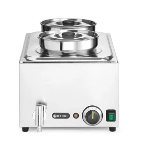 Premium Set: Bain-marie Ranger + 2x bak 4L met deksel - 8L - 220-240V/1000W - 604x332x(H)315mm