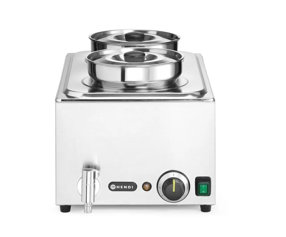 Premium Set: Bain-marie Ranger + 2x bak 4L met deksel - 8L - 220-240V/1000W - 604x332x(H)315mm