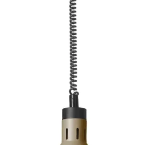 Exclusieve Aanbieding Verstelbare warmtelamp conisch - Beige - 230V/250W - Ø275x(H)250mm