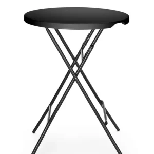 Weekendaanbieding Statafel - AmerBox - Zwart - Ø800x(H)1100mm