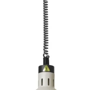 Warmtelamp verstelbaar cilindrisch - Wit - 230V/250W - Ø175x(H)250mm Premium