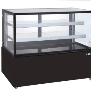 Koop Online SARO Taartvitrine 510L Zwart VANESSA