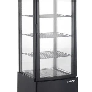 Direct Beschikbaar SARO Koelvitrine Model PHIL AV, zwart