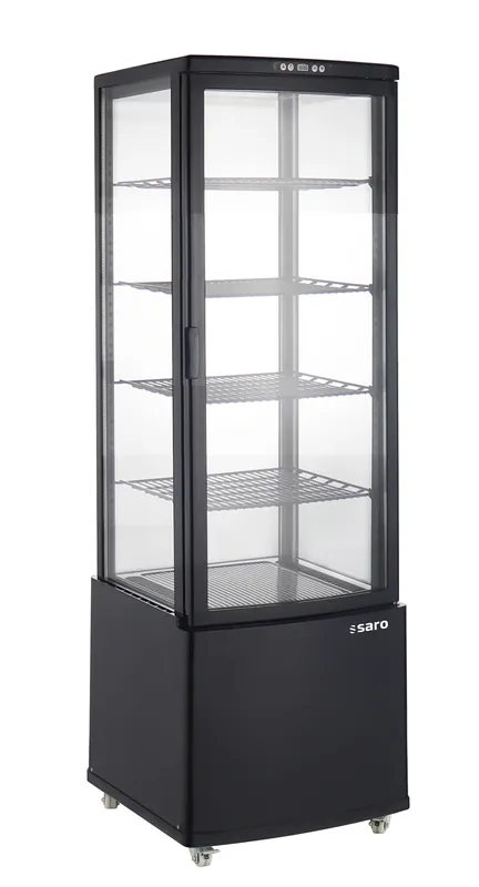 Direct Beschikbaar SARO Koelvitrine Model PHIL AV, zwart