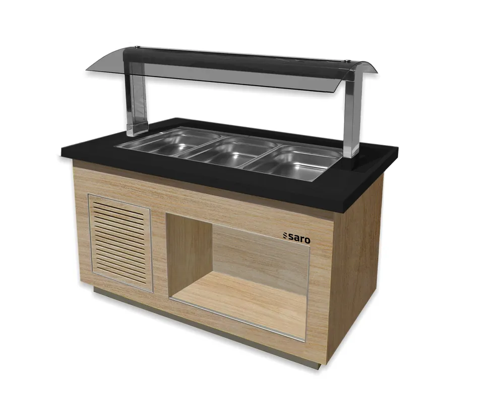 Populair SARO Warm buffet model PREMIUM LINE SB-H 130 OAK
