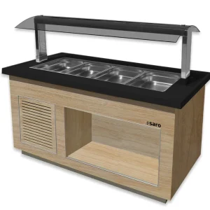 Bestel Nu SARO Warm buffet model PREMIUM LINE SB-H 170 OAK