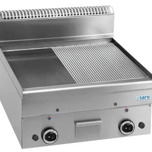 Koop Online SARO Gas Grill Plate 1/2 Smooth 1/2 Ribbed,GFT66LR