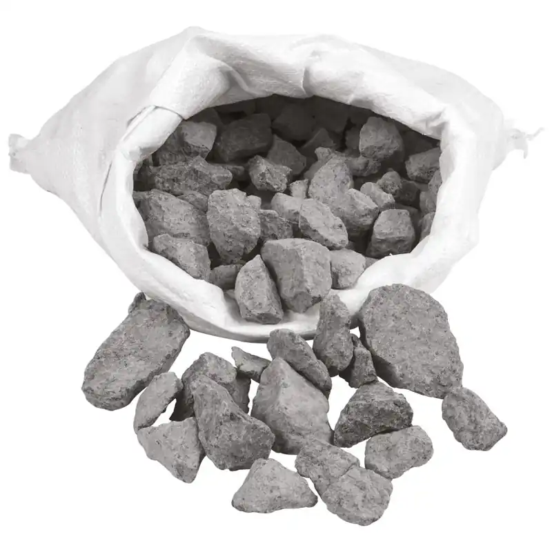 Finale Uitverkoop Zak lavasteen van 6kg (1/2 Module)