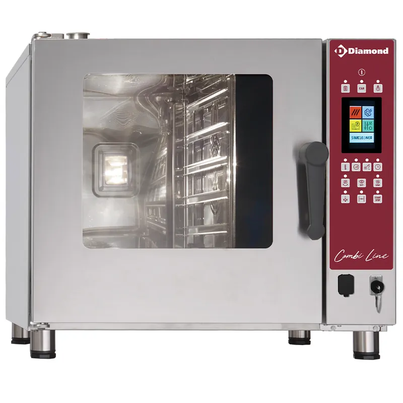 TOUCH SCREEN oven elektrische stoom/convectieoven, 5x GN 1/1 - AUTO-CLEANING Alleen Vandaag