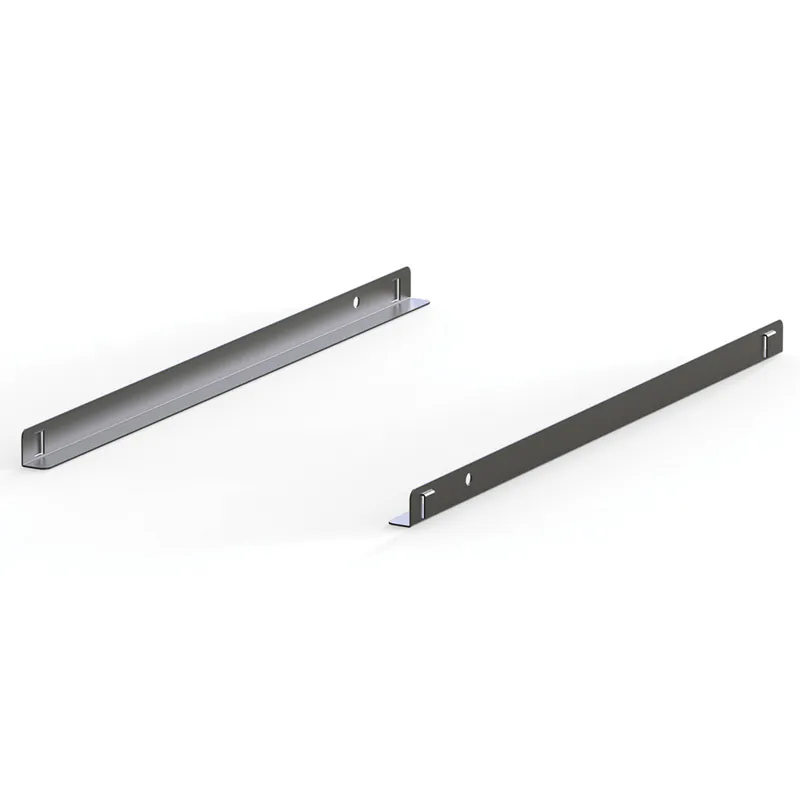 Aanbieding R.V.S. rails (R en L), kasten EURONORM Line