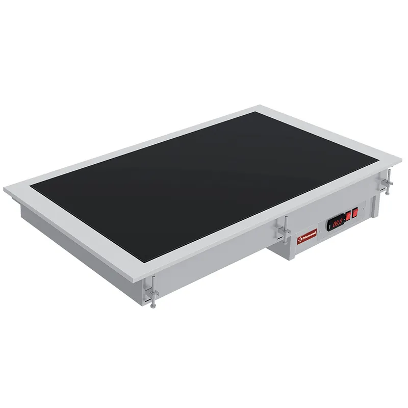 Vitrokeramisch element zwart 5x GN 1/1 Tijdelijk Beschikbaar