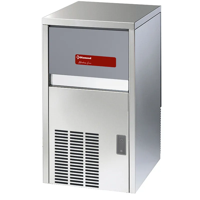 Laatste Kans Volle ijsblokjesmachine 29 kg, met reserve - WATER