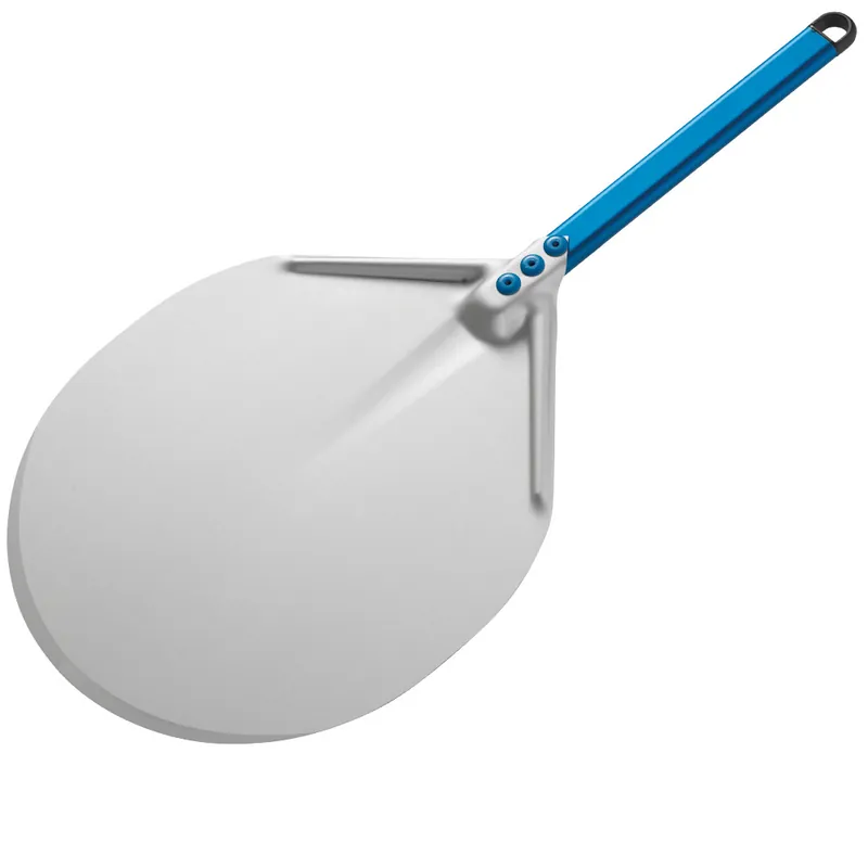 Aluminium pizzaschep ø 330 mm, kort handvat Gecertificeerd