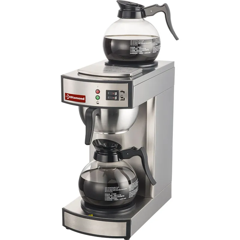 Alleen Vandaag Koffiepercolator - 1 groep + 2 verwarmplaten - Halfautomatisch