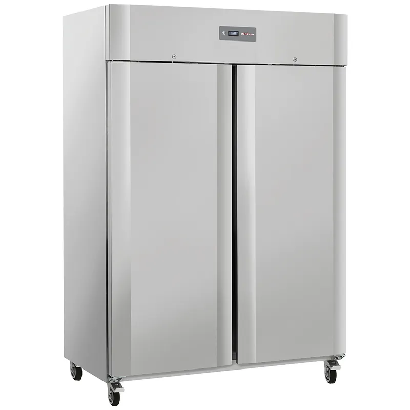 Koop Vandaag Vrieskast geventileerd 1200 liter 2 deuren GN2/1, op wielen, 2 met remmen