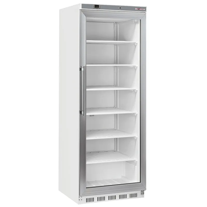 Nieuw Vrieskast, glazen deur, statisch, 400 liter - Wit