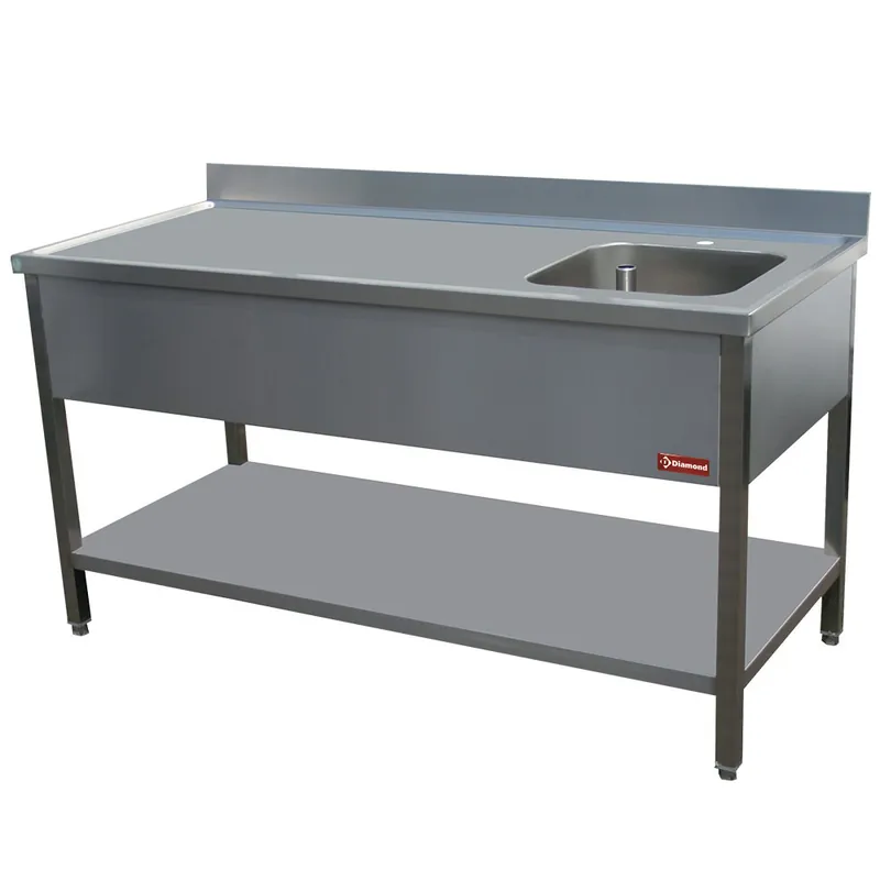 Bestseller Cheftafel 1 kuip 400x400h250 rh. druipvlak+
