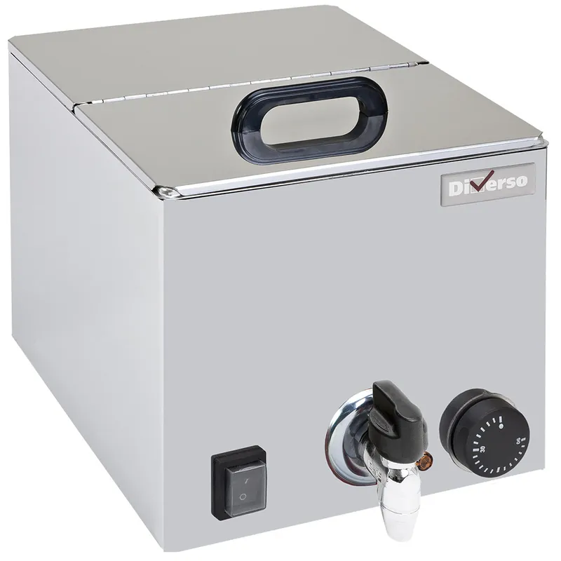 Elektrische voedingswarmer, GN 1/2 - 150 mm Gecertificeerd