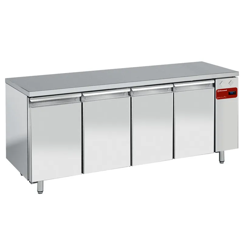 Koeltafel, geventileerd, 4 deuren GN 1/1, (zonder groep) Direct Beschikbaar