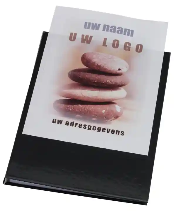 Tijdelijk Beschikbaar Showalbum Rillstab A4 40 tas zwart frontview