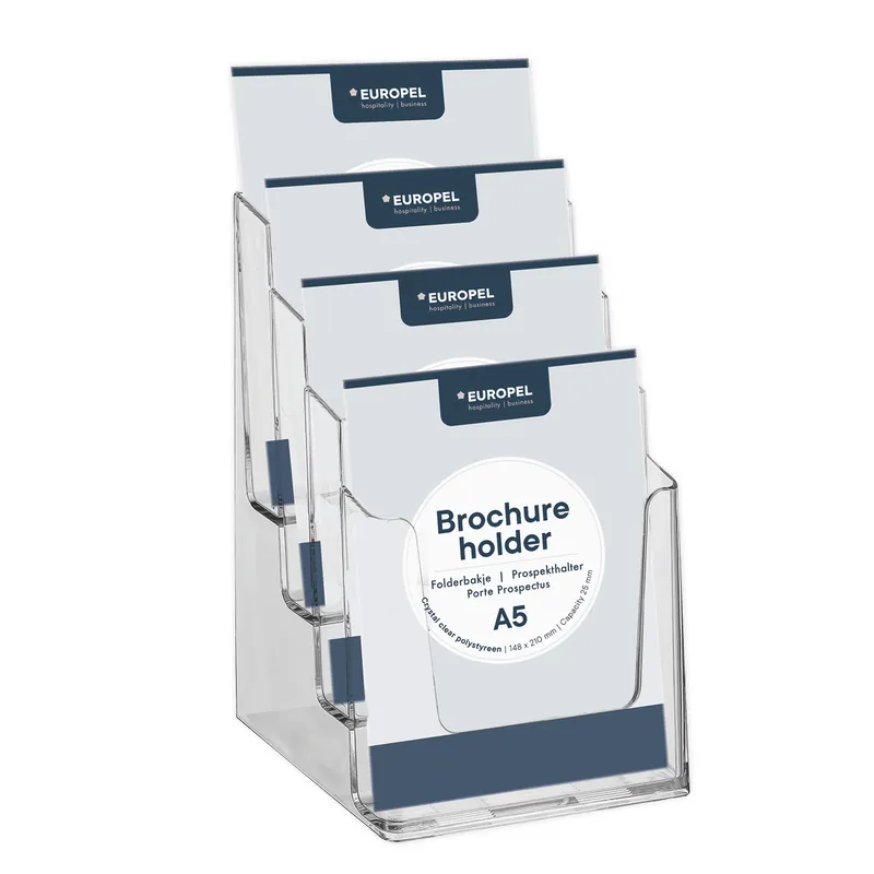 Folderbakje 4xA5 Gratis Retour