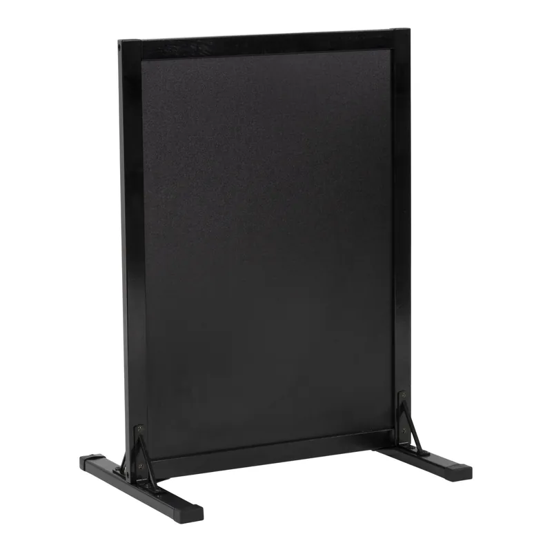 Woody Klein Stoepbord In Zwart 78x56 cm Koopje