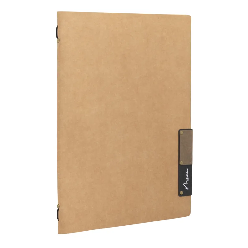 Veilige Betaling A4 Nature Menukaart In Beige