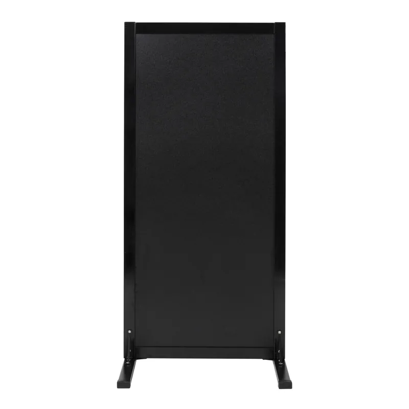 Favoriet Woody Groot Stoepbord In Zwart 117x56 cm