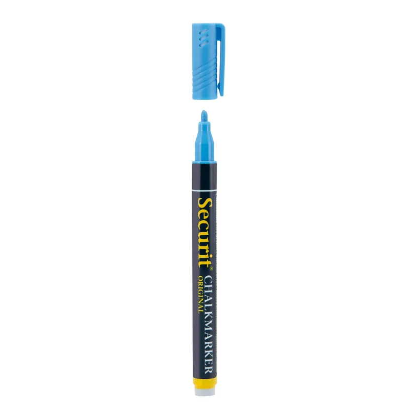 Originele Krijtstift Met Ronde Punt In Blauw 1-2 mm Goedkoop