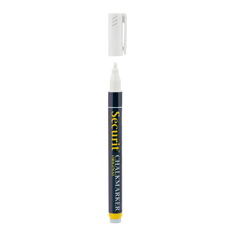 Tijdelijk Beschikbaar Originele Krijtstift Met Ronde Punt In Wit 1-2 mm