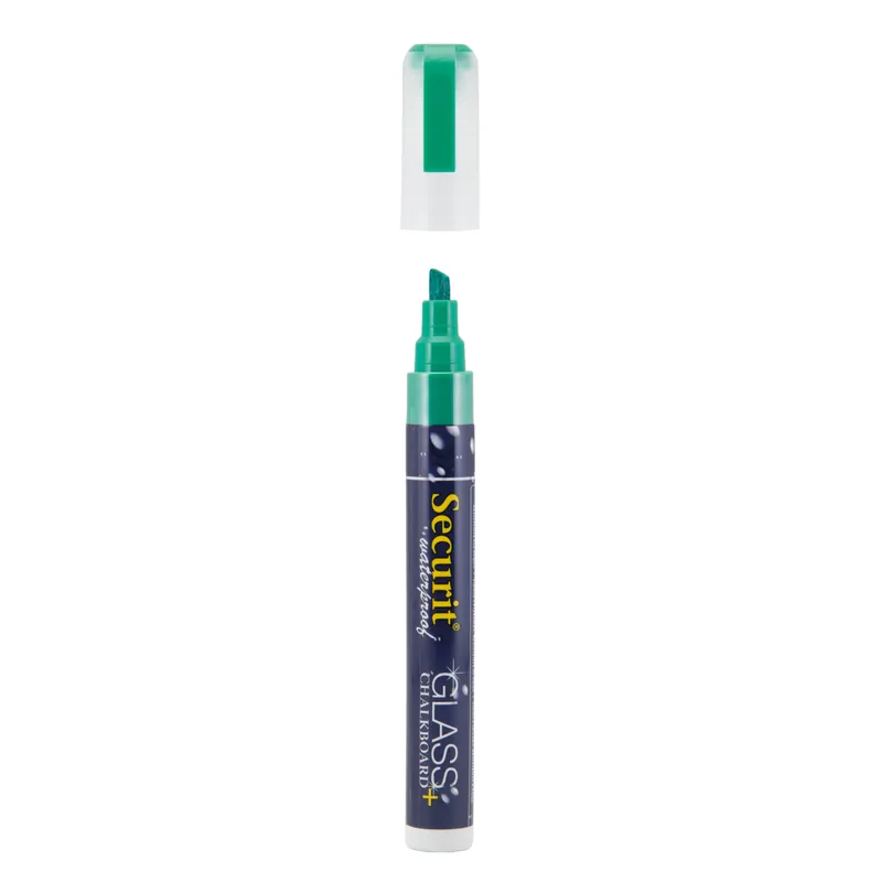 Gratis Retour Watervaste Krijtstift, Gebeitelde Punt In Groen 2-6 mm