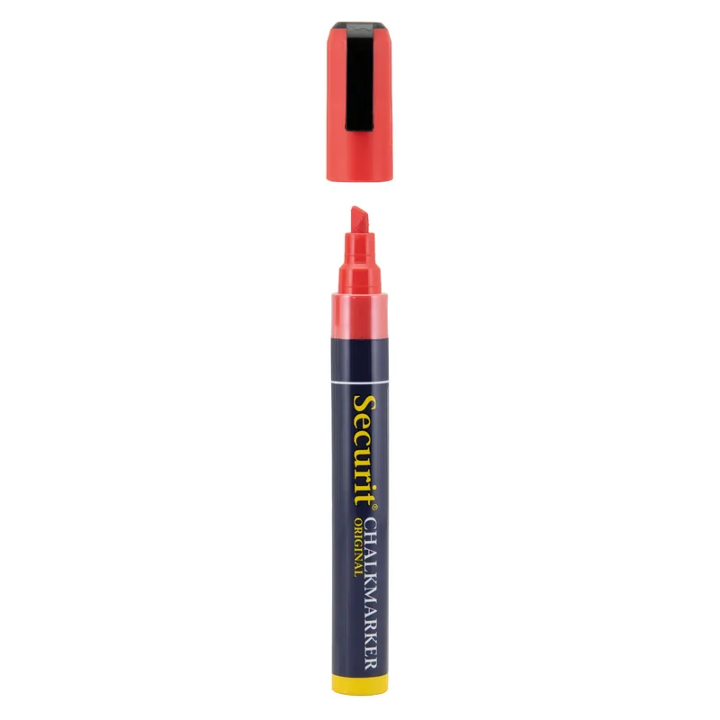 Lage Kosten Originele Krijtstift Met Gebeitelde Punt In Rood 2-6 mm