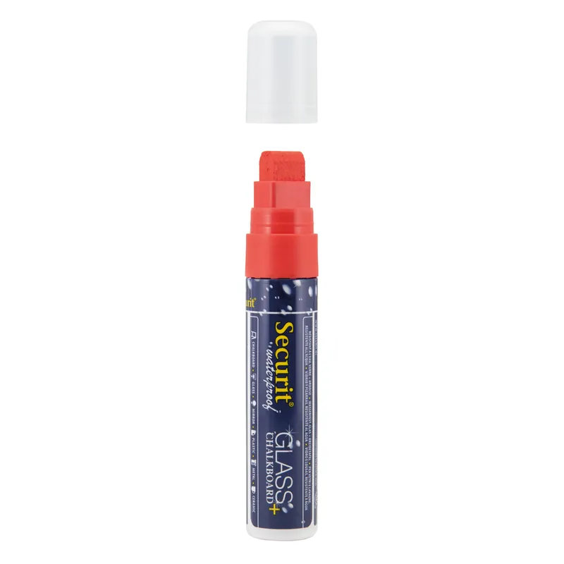 Watervaste Krijtstift Blokpunt In Rood 7-15 mm Snelle Levering