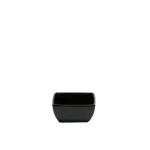 Laatste Versie Schaal Melamine 9 x 9 cm 15 cl Zwart Melamine