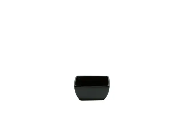 Laatste Versie Schaal Melamine 9 x 9 cm 15 cl Zwart Melamine