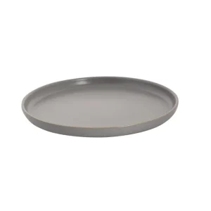 Bord Sandy Loam 28 cm Grijs Stoneware Gratis Retour